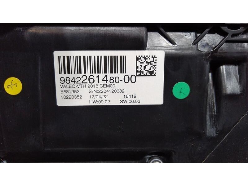 Recambio de cuadro instrumentos para citroën c4 1.2 12v e-thp pure tech referencia OEM IAM 984226148000 e581953 DIGITAL