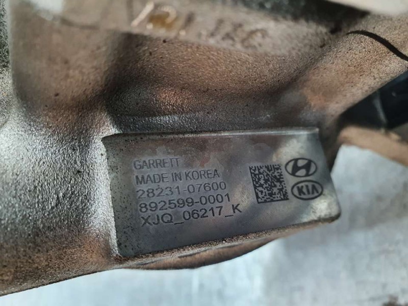 Recambio de turbocompresor para hyundai i20 1.0 tgdi cat referencia OEM IAM 2823107600 8925990001 