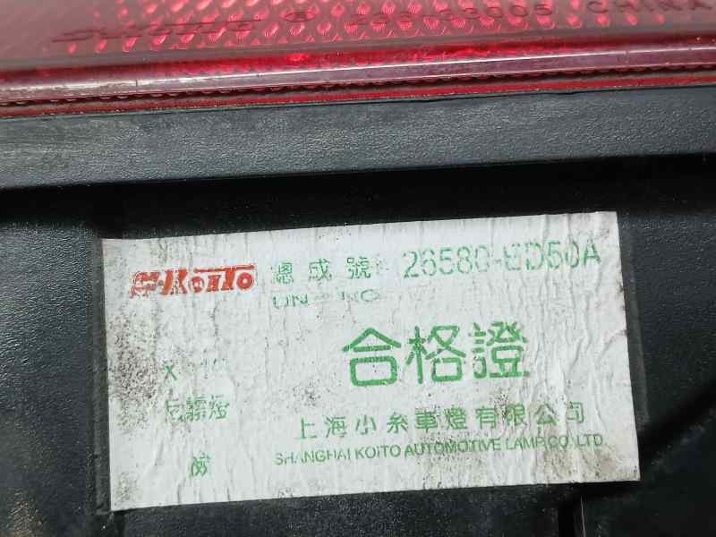 Recambio de piloto trasero central para nissan juke (f15) acenta referencia OEM IAM 26580ED50A  PARAGOLPES