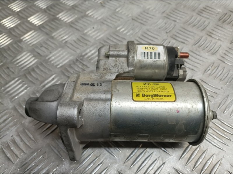 Recambio de motor arranque para kia xceed drive referencia OEM IAM 3610003706 61005424 BORGWARNER