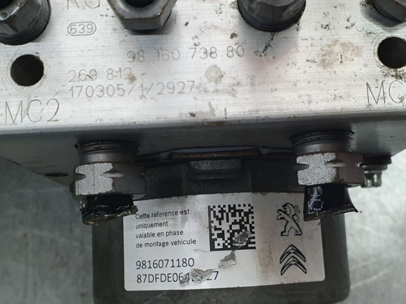 Recambio de abs para peugeot 308 sw business-line referencia OEM IAM 9816073880 269812 