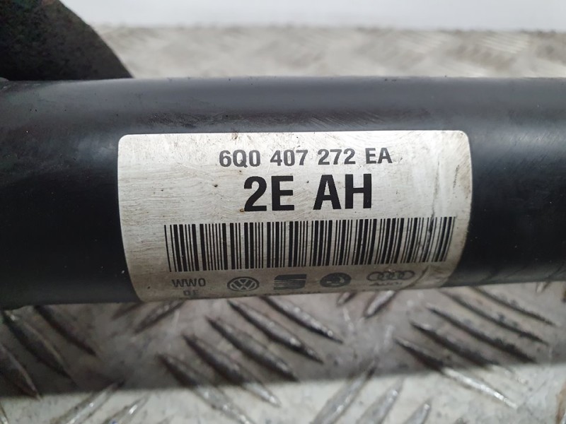 Recambio de transmision delantera derecha para skoda fabia (5j2 ) style referencia OEM IAM 6Q0407272EA  