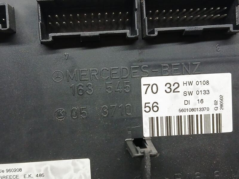 Recambio de caja reles / fusibles para mercedes-benz clase m (w163) ml 270 cdi (163.113) referencia OEM IAM 1835457032  05371056