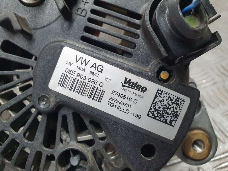 Recambio de alternador para seat ibiza (kj1) style referencia OEM IAM 05E903026Q 2740516C VALEO