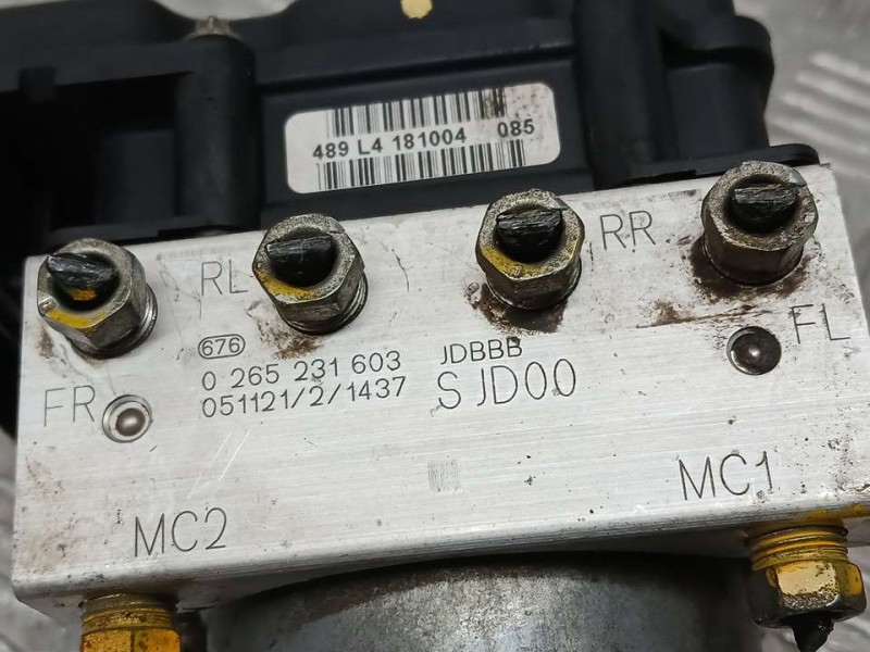 Recambio de abs para honda fr-v (be) 1.7 referencia OEM IAM JDBBB 0265231603 BOSCH