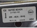 Recambio de elevalunas trasero derecho para nissan qashqai (j11) acenta referencia OEM IAM 827004EA0A 2 PINS ELECTRICO