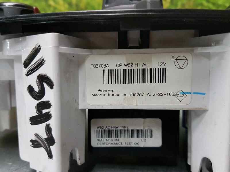 Recambio de mando calefaccion / aire acondicionado para dacia sandero stepway referencia OEM IAM T83703A  