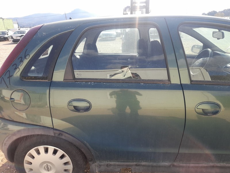 Recambio de puerta trasera derecha para opel corsa c (x01) 1.2 (f08, f68) referencia OEM IAM 13114689  