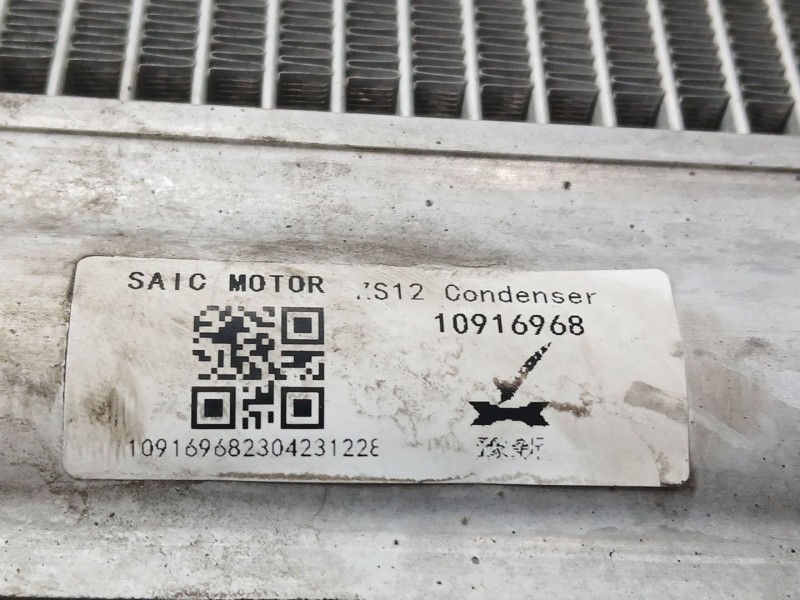 Recambio de condensador / radiador aire acondicionado para mg zs suv (azs1) 1.5 vti referencia OEM IAM 10916968  