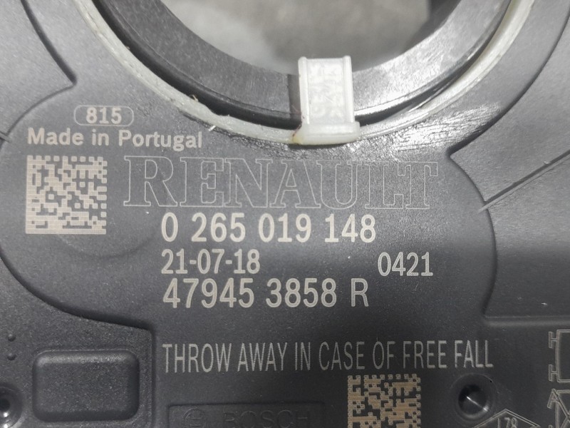 Recambio de mando luces y limpia para renault clio v business edition referencia OEM IAM 255678479R  