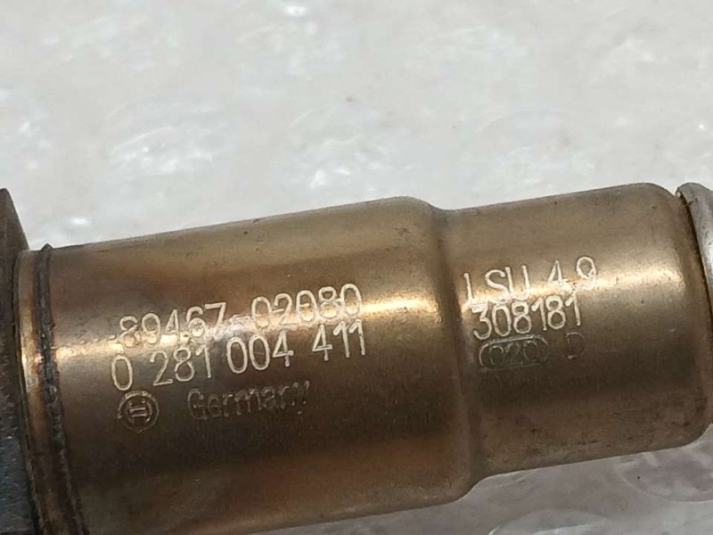 Recambio de sonda lambda para toyota yaris active referencia OEM IAM 8946702080 0281004411 BOSCH