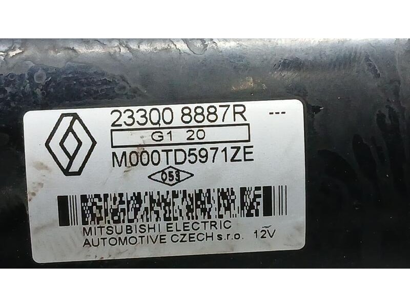 Recambio de motor arranque para renault clio v business edition referencia OEM IAM 233008887R MITSUBISHI M000TD5971ZE