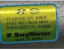 Recambio de motor arranque para kia stonic (ybcuv) tech referencia OEM IAM 3610008000 61003002 BORG WARNER