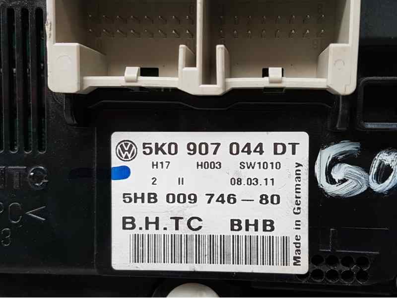 Recambio de mando climatizador para volkswagen golf vi (5k1) referencia OEM IAM 5K0907044DT 5HB00974680 