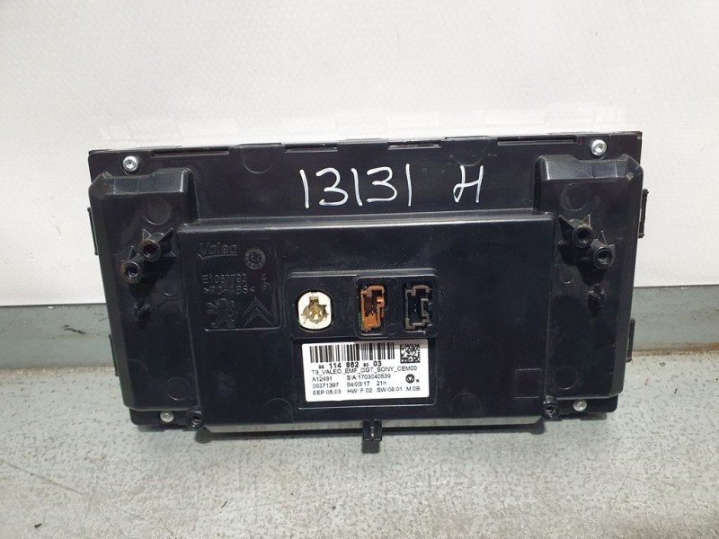 Recambio de sistema navegacion gps para peugeot 308 sw business-line referencia OEM IAM 9811486280 06371398 VALEO RAYADA