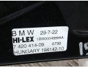 Recambio de elevalunas trasero derecho para bmw x2 (f39) sdrive18d referencia OEM IAM 742041409 ELECTRICO 6 PINES HILEX 19414210