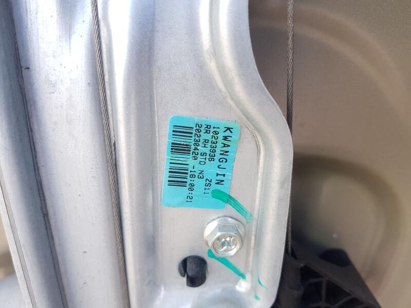 Recambio de elevalunas trasero derecho para mg zs suv (azs1) 1.5 vti referencia OEM IAM 10789615 ELECTRICO 