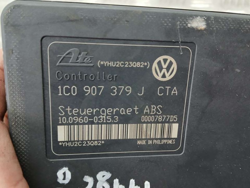 Recambio de abs para volkswagen golf iv berlina (1j1) conceptline referencia OEM IAM 1J0614117E 10020600074 ATE