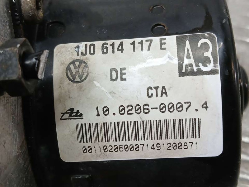 Recambio de abs para volkswagen golf iv berlina (1j1) conceptline referencia OEM IAM 1J0614117E 10020600074 ATE