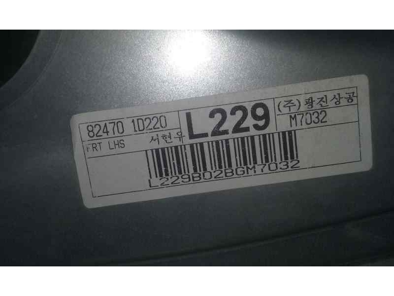 Recambio de elevalunas delantero izquierdo para kia carens (un) active referencia OEM IAM 824701D220  ELECTRICO 6 PIN