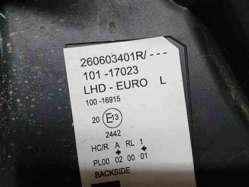 Recambio de faro izquierdo para renault kangoo furgón compact comfort referencia OEM IAM 260603401R  PATA ROTA