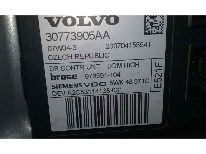 Recambio de elevalunas delantero izquierdo para volvo c30 2.0 d kinetic referencia OEM IAM   ELECTRICO