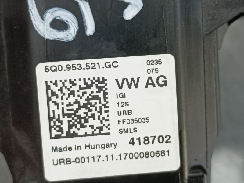 Recambio de mando luces y limpia para seat ateca (kh7) style referencia OEM IAM 5Q0953521GC  