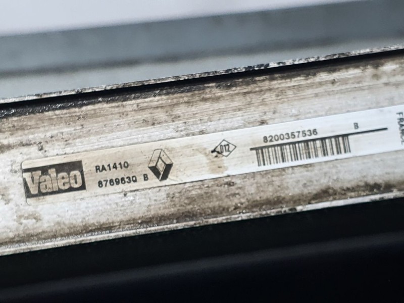 Recambio de radiador agua para renault scenic ii confort expression referencia OEM IAM 8200357536 8769630B VALEO