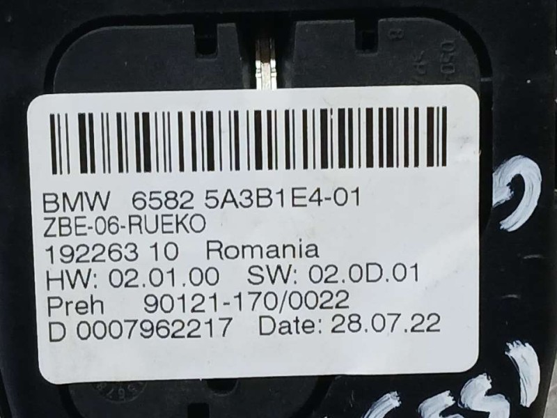 Recambio de mando multifuncion para bmw x2 (f39) sdrive18d referencia OEM IAM 5A3B1E4 19226310 INFOENTRETENIMIENTO