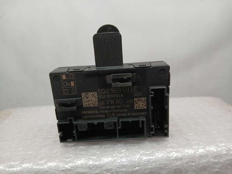 Recambio de modulo electronico para seat leon (5f1) reference referencia OEM IAM 5Q4959593E A2C7494650200 CONTINENTAL