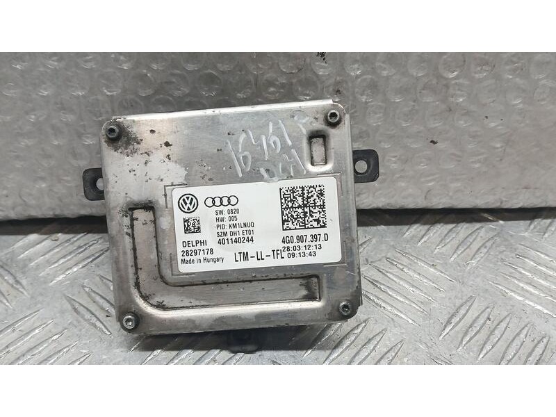 Recambio de centralita faros xenon para audi q3 (8ub, 8ug) 2.0 tdi quattro referencia OEM IAM 4G0907397D DELPHI 28297178