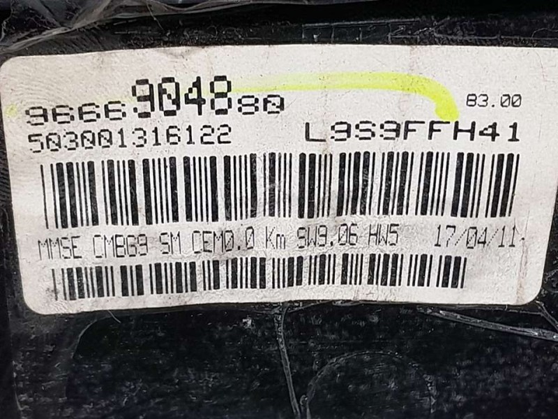 Recambio de cuadro instrumentos para citroën berlingo station wagon xtr plus referencia OEM IAM 9666904880  