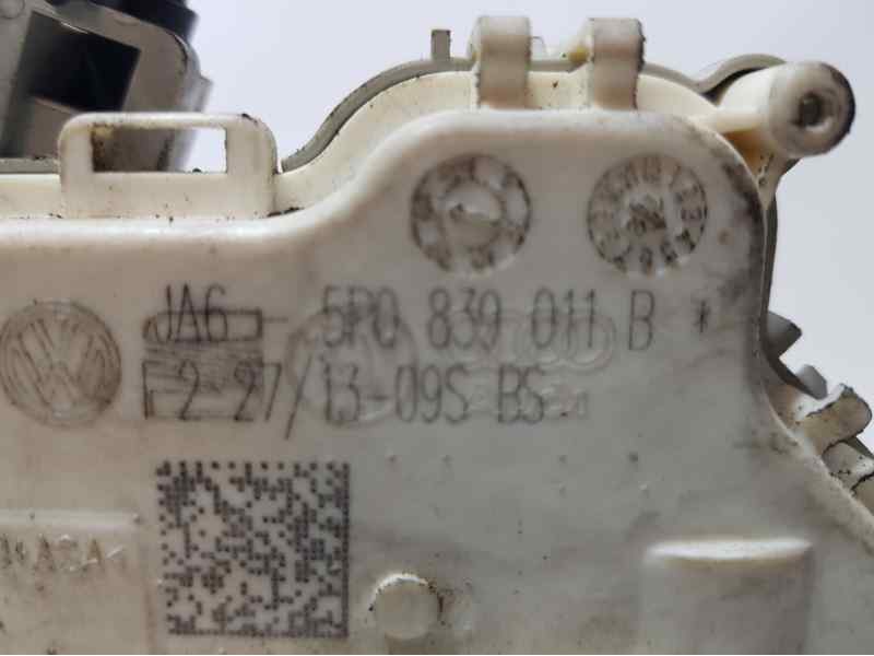 Recambio de cerradura puerta trasera izquierda para seat altea xl (5p5) 4kids style ecomotive referencia OEM IAM 5P0839011B  