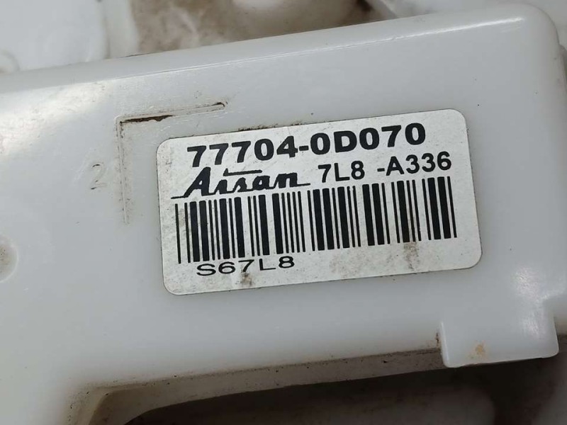 Recambio de aforador para toyota yaris active referencia OEM IAM 777040D070 7L8A336 AISAN