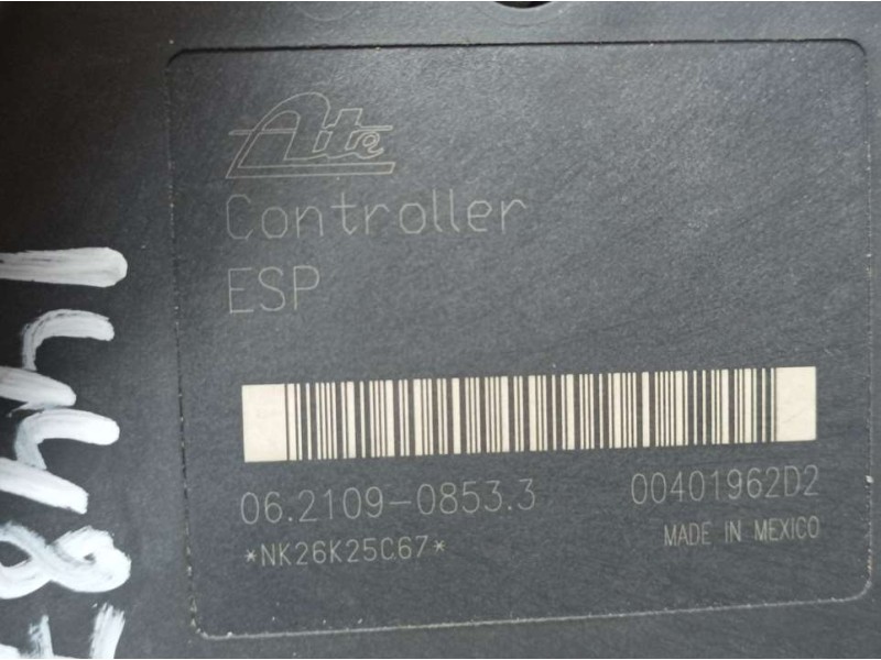 Recambio de abs para ssangyong rexton 270 xvt limited referencia OEM IAM 4894009300 06210207394 ATE