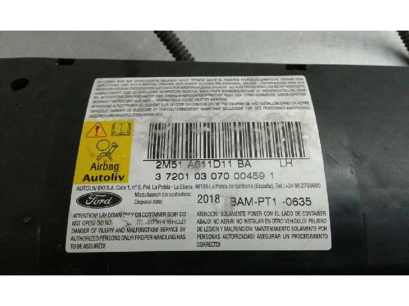 Recambio de airbag lateral derecho para ford focus berlina (cak) ghia referencia OEM IAM 2M51A611D11BA  