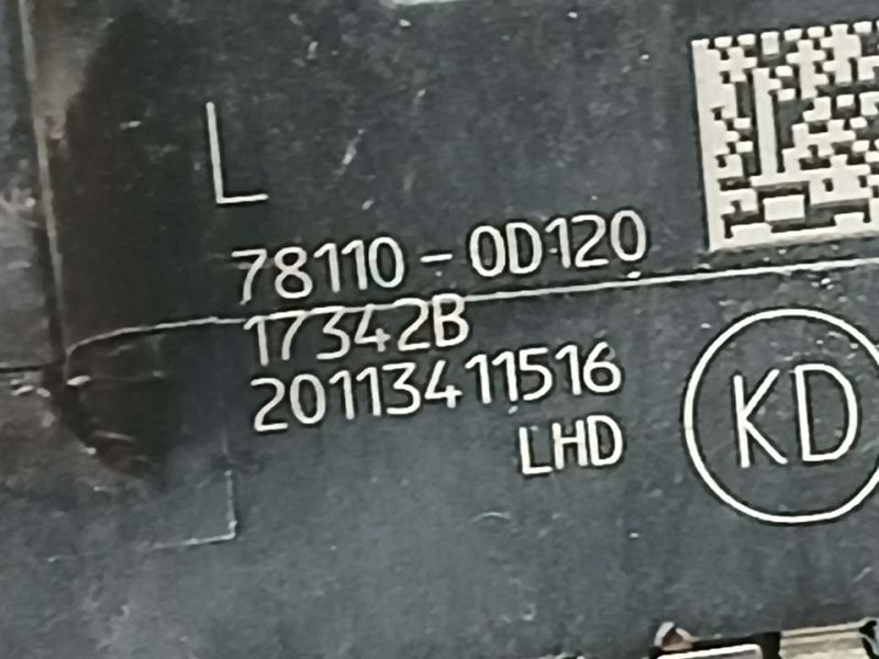 Recambio de potenciometro pedal para toyota yaris active referencia OEM IAM 481100D120 17242B 