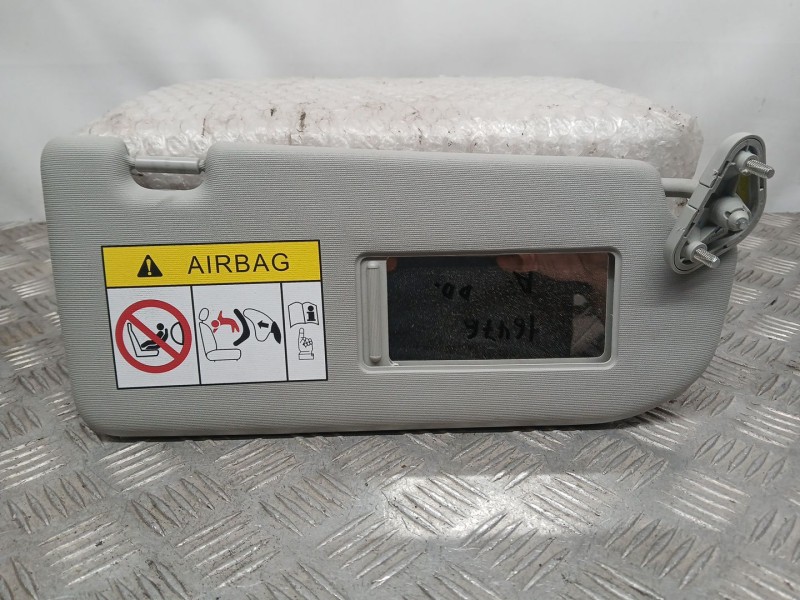 Recambio de parasol derecho para mg zs suv (azs1) 1.5 vti referencia OEM IAM 20230417  