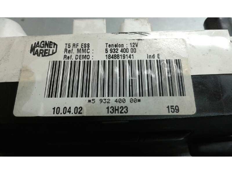 Recambio de mando calefaccion / aire acondicionado para peugeot 307 (s1) referencia OEM IAM 593240000 1000002829257 MAGNETI MARE
