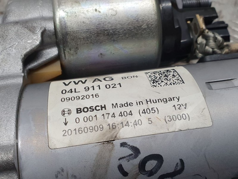 Recambio de motor arranque para audi q5 (8r) 2.0 tdi s line edition quattro (140kw) referencia OEM IAM 04L911021 0001174404 BOSC