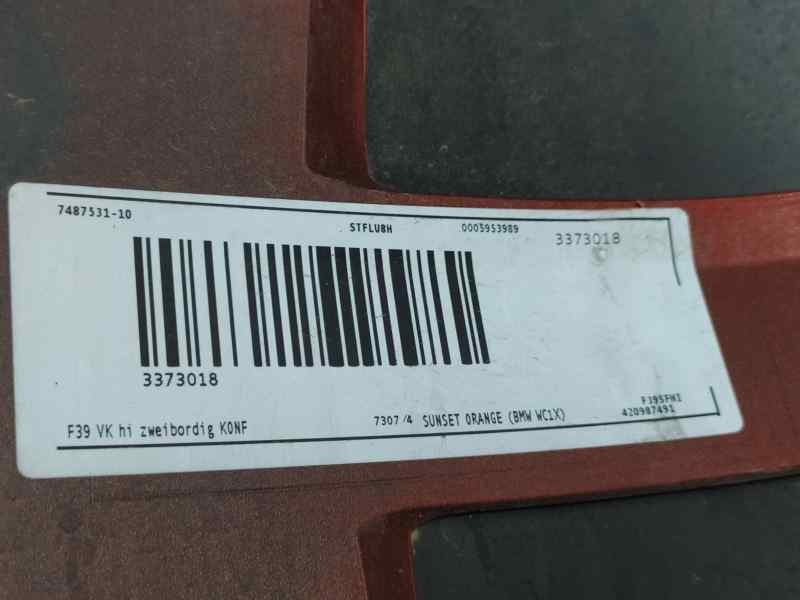 Recambio de paragolpes trasero para bmw x2 (f39) sdrive18d referencia OEM IAM 1107204869 748753110 TOCADO