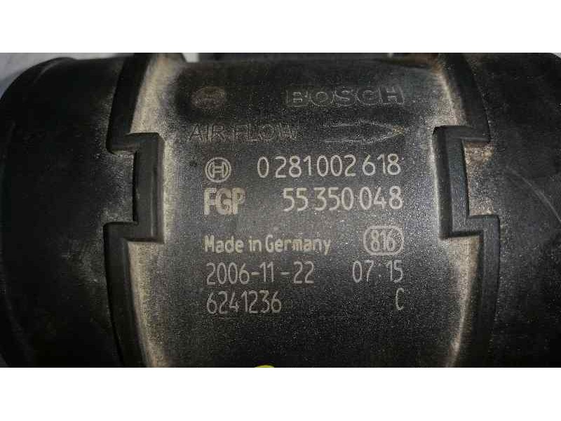 Recambio de caudalimetro para opel vectra c berlina cosmo referencia OEM IAM 0281002618 55350048 BOSCH