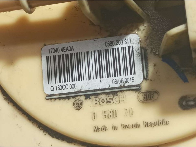 Recambio de aforador para renault kadjar experience referencia OEM IAM 170404EA0A 0580203311 BOSCH