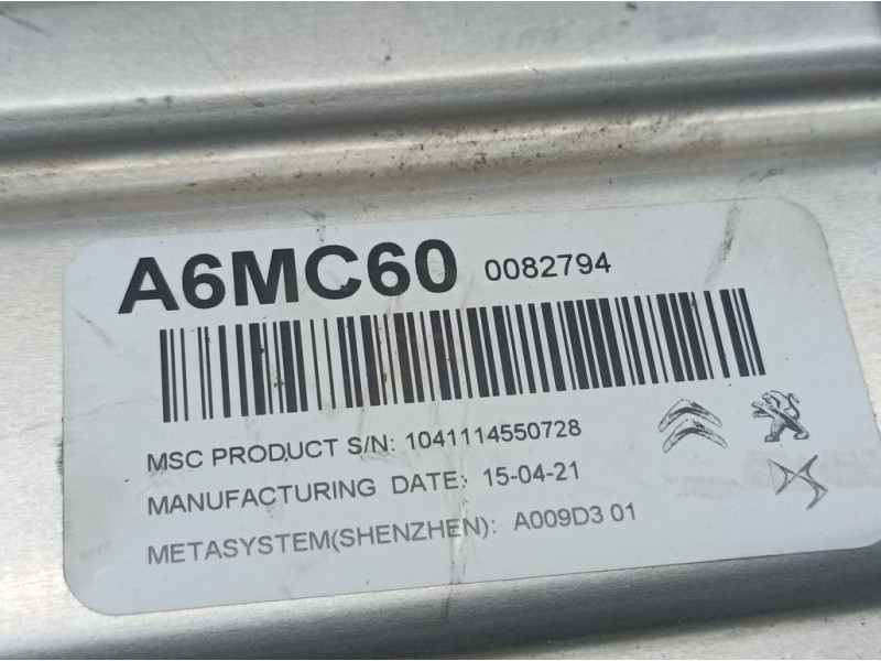 Recambio de convertidor para peugeot 3008 allure referencia OEM IAM 9843893480 9694825280 MSC PRODUCT CONVERTIDOR DE TENSION