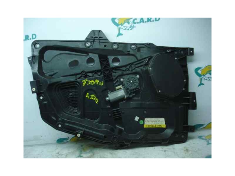 Recambio de elevalunas delantero izquierdo para ford fiesta (cbk) ambiente referencia OEM IAM 1567723  2 PINS