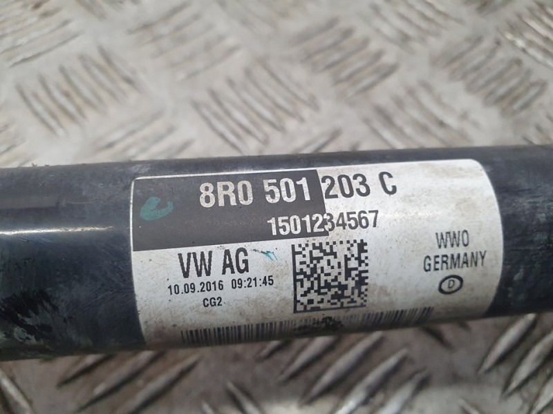 Recambio de transmision trasera izquierda para audi q5 (8r) 2.0 tdi s line edition quattro (140kw) referencia OEM IAM 8R0501203C