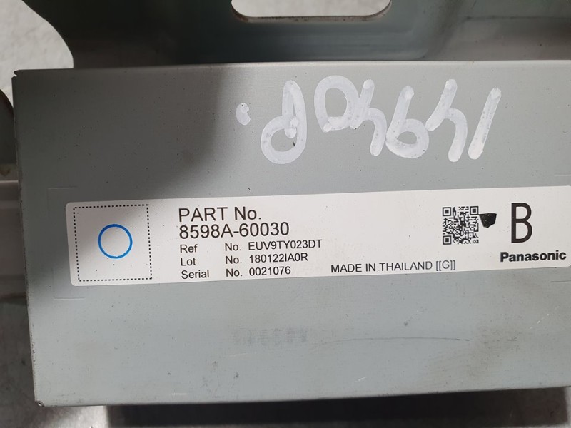 Recambio de modulo electronico para toyota land cruiser (j15) vx referencia OEM IAM 8598A60030  