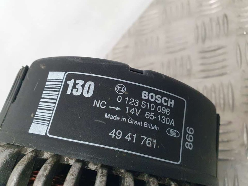 Recambio de alternador para saab 9-5 sedán 2.0 t e ecopower referencia OEM IAM 4941761 0123510096 BOSCH