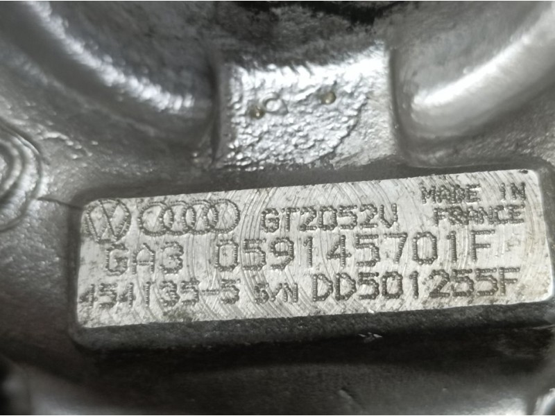 Recambio de turbocompresor para audi a6 berlina (4b2) 2.5 tdi quattro referencia OEM IAM 059145701F 4541353 GARRETT