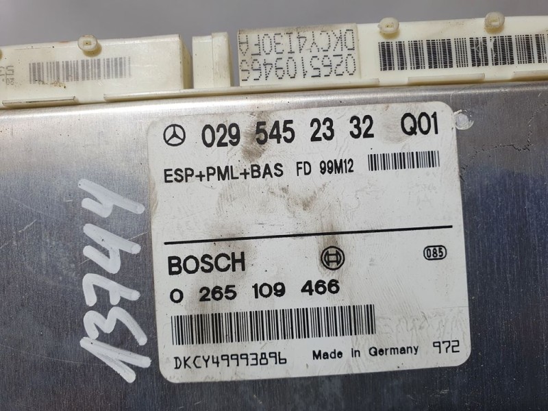 Recambio de centralita asd para mercedes-benz clase e (w210) berlina diesel 320 cdi (210.026) referencia OEM IAM 0295452332 0265